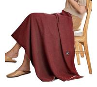 Genérico calefactora USB portátil - 150x80x1 cm Almohadilla térmica Plegable Capa de Calentamiento rápido Bufanda eléctrica | Calentador de Fibra de Carbono, versátil, para Acampar, Viajar, hogar,