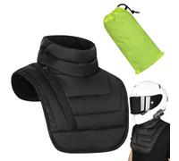 Genérico Calentador de Cuello para Moto - Braga de Cuello Invierno | Protector de Cuellos y Pecho para Motocicleta | Pasamontañas Cortavientos de Invierno con de Almacenamiento Adecuado