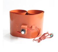 Genérico Calentador eléctrico Industrial de bidones con Cinta calefactora de Silicona para bidones de Aceite y Cubos, protección anticongelante Ajustable, termostato Ajustable, Almohadilla Calefactor