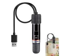Genérico Calentador para Peces - Calentador Pecera,Varilla Calefactora Sumergible 10W para Cangrejos Mascota Exterior Tortugas Agua Dulce Vida Acuática