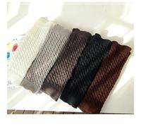 Genérico Calentadores De Piernas Leg Warmers Knitted Foot Cover Women Autumn Winter Warmer Socks Heap(Khaki color)