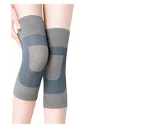 Genérico Calentadores De Rodilla CáLidos 1 Pair Knee Warmers For Women Men Brace Support Compression Sleeve Leg Warmer Winter Cycling Ski Running Pad(Gray-Long Style,M for 40-60kg)