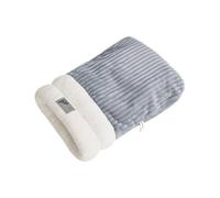 Generico Cálido Cama para Mascotas - Saco de Dormir para Mascotas de de Piel de Cordero, Suave y Esponjoso | CREA Espacio con Estilo Cerrado para los Cachorros de p