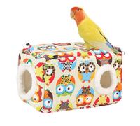 Genérico Cálido para Loros,Casa para Loros,Cama para pájaros Gruesa y cálida cabaña para acurrucarse | Cama Oculta para Loros, Cama para Dormir para Loros, periquitos, cacatúas Agapornis