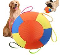 Genérico Calming Jumbo Ball For Dogs, Herding Ball for Large Dogs, Durable Tear-Resistant Inflatable Big Tough Herding for Play Exercise Toy Ith Handle Cover & Pump For Play & Exercise Dog (21.65in)