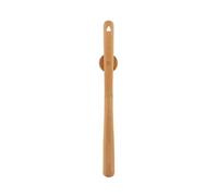 Genérico Calzador De Madera Portátil Con Mango Largo, Base Magnética Sin Taladro Y Orificio For Colgar, Sin Necesidad De Agacharse, For Personas Mayores, Hombres Y Mujeres(Brown1,50cm)