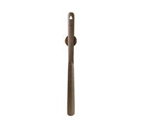 Genérico Calzador De Madera Portátil Con Mango Largo, Base Magnética Sin Taladro Y Orificio For Colgar, Sin Necesidad De Agacharse, For Personas Mayores, Hombres Y Mujeres(Broen2,50cm)