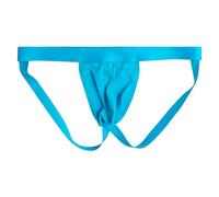 Genérico Calzoncillos Algodón Hombre - Calzoncillos Uomo Hombre Ropa Interior Gay sin con Palabra C para Hombre Pantalones pequeños Sexis Simples de plástico Doble Tanga (Blue XXL)