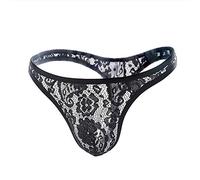 Genérico Calzoncillos Hombre Boxer, Bañador Slip Hombre Playa Ropa Interior Tipo De Encaje Patchwork con Bolsa Realzada