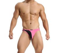 Genérico Calzoncillos Hombre Slip Largos, Slips Hombre Antirozaduras, Calzoncillos Slip Ropa Interior Ropa Interior Fibra Ultrafina Sin Cintura con Borde Boxers Slips Calzoncillo Algodon Calzoncillo