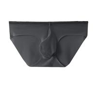 Genérico Calzoncillos Hombre Slip Largos, Slips Hombre Sin Costuras, Calzoncillos Slip Ropa Interior Holgada Ropa Dormir El Pantalones Cortos Grandes Calzoncillo Algodon Calzoncillo Slips Boxers