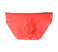 Genérico Calzoncillos Hombre Slip Largos, Slips Hombre Sin Costuras, Calzoncillos Slip Ropa Interior Holgada Ropa Dormir El Pantalones Cortos Grandes Calzoncillo Algodon Calzoncillo Slips Boxers