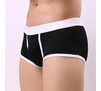 Genérico Calzoncillos Sexy Hombre - Bulge Pouch Calzoncillos Sexy Ropa Interior Pantalones Cortos Sólidos Respirar Calzoncillos para Hombres Ropa Interior para Hombres