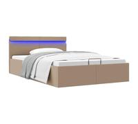 Genérico Cama canapé hidráulica sin colchón Capuchino 140x200 cm,Camas y somieres-285561