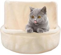 Genérico Cama colgante para gatos - Hamaca para colgar en el radiador de felpa, suave caliente y extraíble lavable para gatitos y animales de compañía