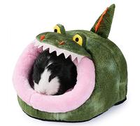 Genérico Cama de algodón Peluche para Animales pequeños casa Suave cómoda y cálida jaulas Accesorios hábitat Lavables Chinchilla Erizo cobaya dragón Barbudo hámster hurón