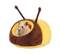 Genérico Cama de ardilla, cama de hámster, Casa de erizo de dibujos animados, Ropa de cama Casa Hamster hamaca antideslizante Pequeño Animal Cage Accesorios para Hamsters Enanos erizos Conejos
