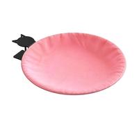 Generico Cama de descanso de mesa felina - Percha con ventana con abrazadera gris, lugar para colgar, cómodo cojín elevado, estructura segura | Cama para gatos suspendida de tess