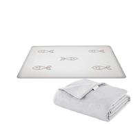 Generico Cama de refrigeración para perros medianos - Almohadilla de hielo lavable para perros y gatos, portátil Mat Summer Comfort | Pressure-Relieving Pet Sleeping Floor, Lawn, Balcony, Indoor Rest