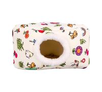 Genérico Cama para Aves para Jaula,Cabaña Cálida Hamaca Acolchada | Cabaña De Cobertizo | para Periquitos, Pinzones, Exterior, Jardín, Patio, Porche, Patio Trasero y Balcón