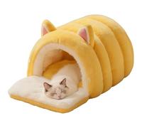 Genérico Cama para Gatos - 10,24 Pulgadas para Gatos De Interior | Cama Esponjosa Y Calmante Par? Animales, Uso Interior, Dormitorio, Balcón, Apartamento, Hogar, Base Antideslizante, Ca?a