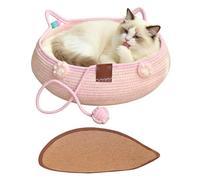Genérico Cama para Gatos,con Cojín Almohada Lavable Antideslizante,Cama Cómoda Tipo para Interior | para Dormir, Jugar, Enriquecimiento, Interacción y Relajación Todo el Año, Salón, Balcón
