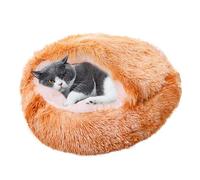 Genérico Cama para Gatos Lavable | Cama calmante para Perros,Casa para Gatos con Fondo Antideslizante, Cama para Mascotas pequeñas, Cama Cueva para, Lavable a máquina para Perros pequeños y