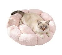 Genérico Cama para Gatos para Mascotas: 15,74 X 15,74 X 4,72 Pulgadas, Cama para Perros con Estampado De Flores, Cálida, Lavable Y Antideslizante para Un Retiro Reconfortante Durante Su Rutina Diaria