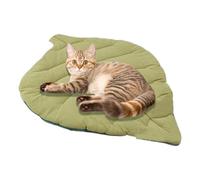 Genérico Cama para Gatos Tierna, Colchoneta De Algodón para Mascotas Pequeñas, Cojín Lavable con Fondo Antideslizante, Sofá Transporte Asiento Suelo para Gatito Cachorro Animal