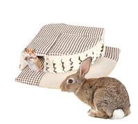 Genérico Cama para Hámster,De con,Casa para Chinchillas | para Mascotas Pequeñas, como Conejos y Hurones, para Hábitat, Encierro, Hogar, y para Rincón de la Sala de Estar