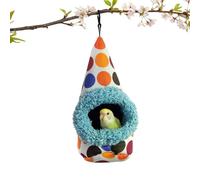 Genérico Cama para Pájaros En Jaula De Descanso | Casa De Peluche para Dormir De Periquitos,de Peluche para Aves,para Descanso Y Cría De Conuros, Inseparables, Canarios, Ninfas, Pinzones