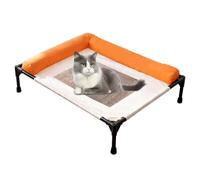 Genérico Cama para Perros Al Aire Libre Desmontable Elevada Lavable | Catre Refrescante de Exterior Canino Cachorros Y Gatos, Patio, Césped, Mesita De Noche, Playa, Camping, Hogar, Suelo, Verano