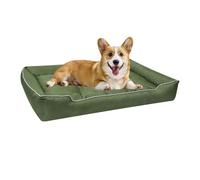 Genérico Cama Perros Medianos-Suave Cama para Gatos Camas Antideslizante Mascotas Resistente E Impermeable Ideal para Mascotas PequeñAs, Medianas Y Grandes (Verde Militar, S: 40 x 30 cm)
