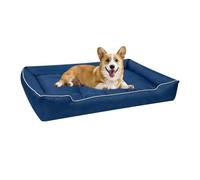 Genérico Cama Perros Medianos-Suave Cama para Gatos Camas Antideslizante Mascotas Resistente E Impermeable Ideal para Mascotas PequeñAs, Medianas Y Grandes (Azul Marino, M: 50 x 40 cm)