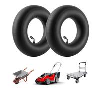 Generico Cámara de aire para neumáticos - 260 x 85 mm inflable para coches y recambios de uso grave, paquete de 2 cámaras de aire de grandes dimensiones | Vehículos, camiones, transporte común y