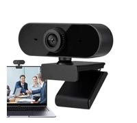 Generico Cámara web HD, 720P USB Camera With Microphone | 360-Degree Laptop Desktop, Plug And Play For Video Calls Learning, Manual Focus Rotatable Base, Driver-Free ABS Construction