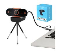 Genérico Cámara Web USB - Cámara Web Cámara Web HD 1080P | Cámara USB Ajustable 1080P HD con micrófono | Cámara Web de Alta resolución | Cámara Web USB para Clases Online Videoconferencias Streaming