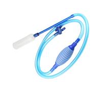 Generico Cambiador de agua para acuario - Tubos de PVC de 98,43 pulgadas | Kit de limpieza 'Acuario - Tubo flexible para sifón 'Agua duradera de 420 g con cavidad de aire de la válvula de Ingres