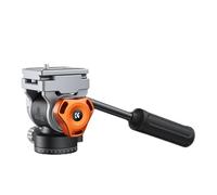 Genérico Camera Head Mount, Cabezal de trípode Fluido for vídeo Carga máxima 11 LB/5 kg Suave como la Seda Estable, Compatible con Nikon Canon Leica Sony