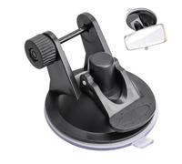 Genérico Camera Holder For Car - 68mm Suction Cup Base Bracket | Universal Adjustable Dash CAM Mount, 180 Degree Rotatable Holder For Dashboard Windshield Driving Recorder GPS Accessories