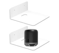 Genérico Camera Wall Mount, Adhesive Floating Shelf, 4.92x4.92x1.57 Inches Small Organizer Rack, Strong Hold Design, Space Saving Storage for Nursery, Bedroom, Kitchen, Living Room