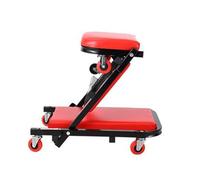 Genérico Camilla Mecánica 2 En 1, Plegable,Cómoda Y Suave,con Asiento Acolchado Y Estructura De Acero,Soporta 250 Kg, For Taller De Reparación De Automóviles.