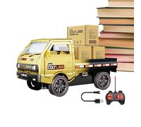 Generico Camión De Control Remoto | Juguetes De Vehículos Con Y Sonidos | Juguetes Para Niños Camiones Controlados - Para Niños Y Niñas Juego Interior Y Exterior Correr Patio Navidad Cumpleaños