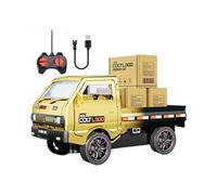 Genérico Camión De Control Remoto,Vehículo de Juego con Luces y Sonidos | Camiones para Niños, Niños Y Niñas Juego Al Aire Libre Parque De Carreras Traseras Navidad Cumpleaños