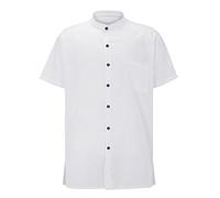 Genérico Camisa Verano Hombre - Linen Shirt Men Camisa de algodón y Lino de Color sólido para Hombre cárdigan de Playa Camisa Holgada de Manga Corta con Bolsillo Camisa Sencilla e Informal