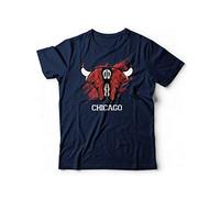 Generico Camiseta Chicago Baloncesto Toro Zapatos Campeones de Baloncesto - Camiseta deportiva de ajuste italiano, turquesa, XXL