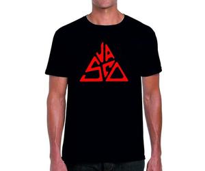 Generico Camiseta de algodón Vasco Rossi Blasco logo concierto, Negro , XL