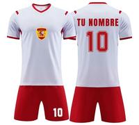 Genérico Camiseta de Fútbol España Niño Hombre, Camiseta Futbol Personalizada con tu Nombre Número, Equipaciones de Futbol Infantil/Adulto 2024#2