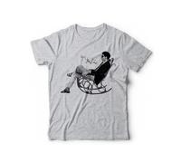 Genérico Camiseta Franco Battiato Tributo Cuccurucucu Paloma Música Maestro - Camiseta Hombre Música Battiato, gris, L