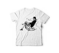 Generico Camiseta Franco Battiato Tributo Música Maestro - Camiseta para hombre con latido blanco XL